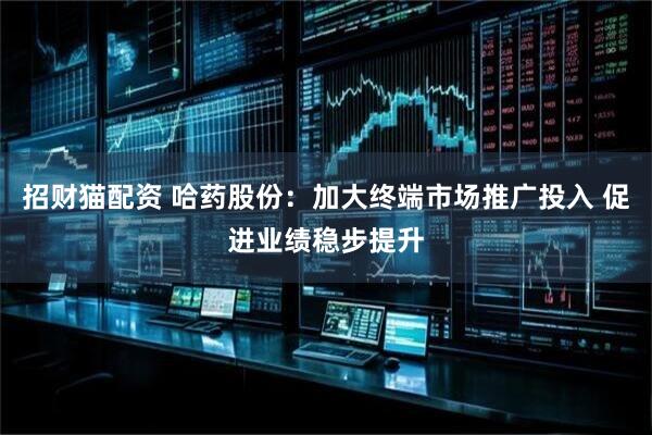 招财猫配资 哈药股份：加大终端市场推广投入 促进业绩稳步提升