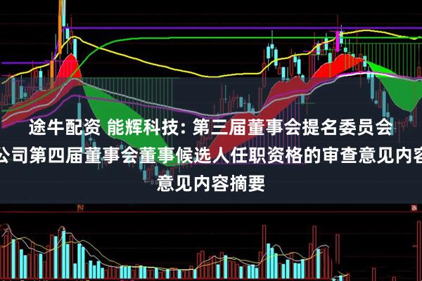 途牛配资 能辉科技: 第三届董事会提名委员会关于公司第四届董事会董事候选人任职资格的审查意见内容摘要