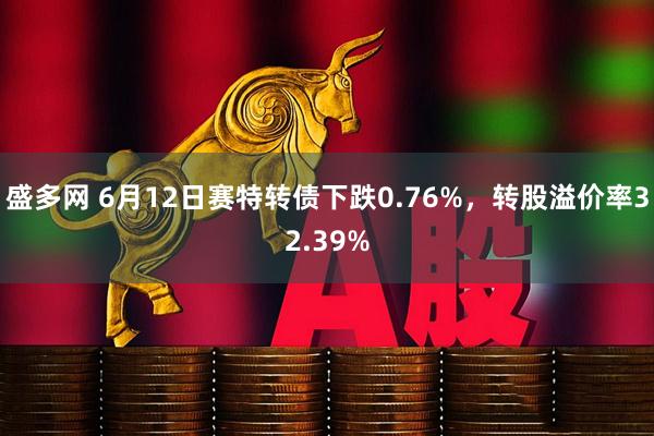 盛多网 6月12日赛特转债下跌0.76%，转股溢价率32.39%